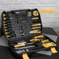 Kit de réparation complet de télécommunications ensemble d'outils de maintenance de réseau professionnel avec outil de sertissage professionnel