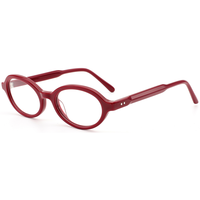 Monture de lunettes optiques ovales rétro Elan Optical YB6612, meilleure vente, unisexe, en acétate, écologique, directement de l'usine