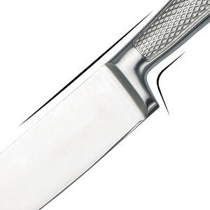 Wholesale <b>Sharp</b> Chef Cutlery <b>Set</b> Hollow Handle Stainless Steel Kitchen <b>Knife</b> <b>Set</b> with Dark Wooden <b>Knife</b> Block - Product Image 3