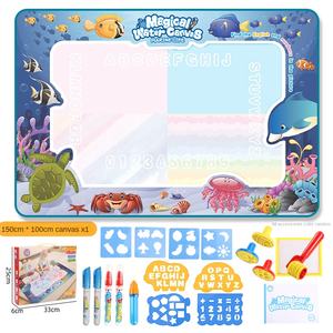 Tela Magica Riutilizzabile per <span class=keywords><strong>Disegno</strong></span> e Pittura per Bambini, Lavagna per Apprendimento 150cm*100cm, Panno per Graffiti Oversize - Product Image 4