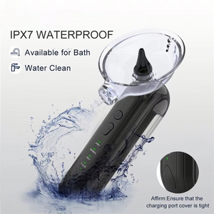 Limpiador de Cera de Oídos Portátil Recargable de Plástico, Resistente al Agua IPX6, 4 Modos, Herramienta Eléctrica para Limpieza de Oídos, Certificado CE ROHS, para Viajes y Hogar - Product Image 4
