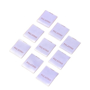 Etiquetas de Ropa Tejidas Personalizadas de Alta Densidad con Borde Cosido, Etiqueta Impresa con el Tamaño de la Camisa y el Logotipo de la Marca - Product Image 3
