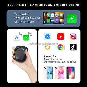 Mini Usb Wireless gioco di auto Dongle RGB luce IOS per Iphone Oem Carplay per Cadillac Elr Ats Cts Xts Xt6 - Product Image 4