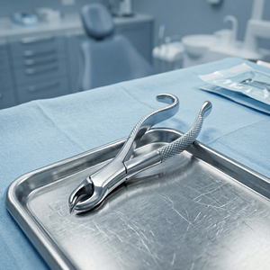 Dental Extracting Forceps American Pattern Stainless Steel Manual - Product Image 3