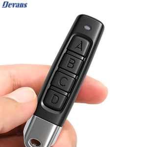 Télécommande universelle 433 MHz à 4 boutons, télécommande à code de <span class=keywords><strong>copie</strong></span> pour porte, garage, portail électrique, duplicateur de clé - Product Image 1