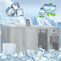 Machine de fabrication de briques de glace en bloc transparentes industrielles de 3 tonnes Prix de la machine à glace en bloc commerciale
