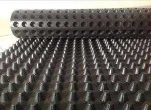 Màng Địa Kỹ Thuật Tổng Hợp Dimple Màng Đơn Lớp Vải Địa Kỹ Thuật Hai Lớp Màu Đen Mới - Product Image 4