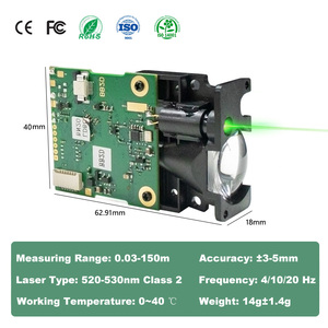 LDJ 520nm Grüner Lasers ensor zur Entfernungs messung 100m Laser-Entfernungs <span class=keywords><strong>sensor</strong></span> Himbeer-Pi-<span class=keywords><strong>Arduino</strong></span>-Laser-Entfernungs <span class=keywords><strong>sensor</strong></span> - Product Image 2