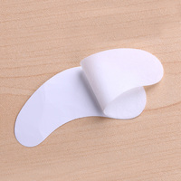 Patchs de gel hydrogel sous les yeux rose et noir à marque privée, en coton, pour extensions de cils et soin des yeux, enrichis au collagène