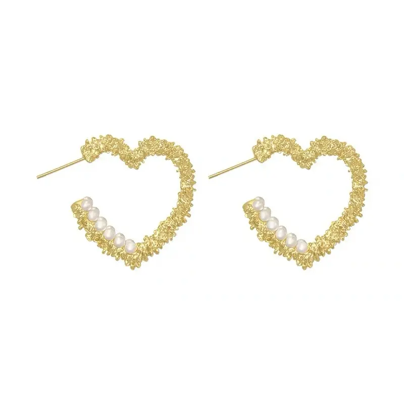 S1870 رخيصة هوب أقراط مكعب الزركون دبي 24k مجوهرات مطلية بالذهب الأزياء أقراط للنساء