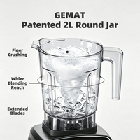 Hoge snelheid fruitmixer, heavy-duty commerciële blenders voor restaurants, bars, professionele voedselmixers