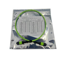 FTTX FTTH 24 Cores OM5 Elite Type B MPO atau MTP MPO/MTP bagasi kabel optik Jumper Fiber Optic Patch Cord