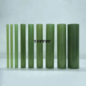 Varilla de aislamiento de FRP, varilla redonda verde de fibra de vidrio epoxi sólida para condensador de alto voltaje - Product Image 3