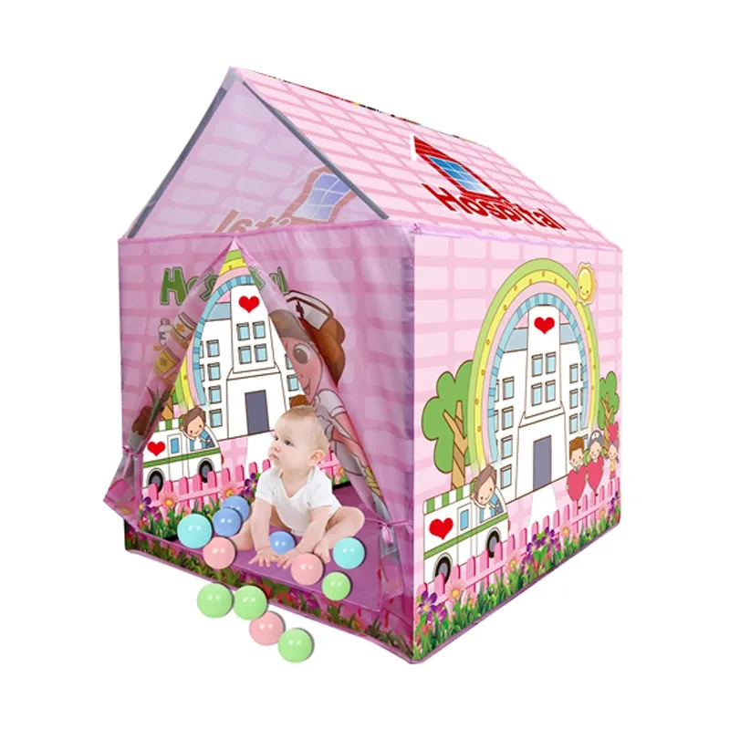 Bambini in età prescolare playhouse indoor outdoor use 50 palline incluse tenda da gioco pieghevole durevole