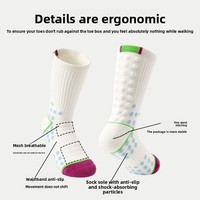 Chaussettes de sport Renaissance pour femme, collection automne, montantes, color-block, tendance, absorbantes, anti-odeur, respirantes, avec semelle en tissu éponge