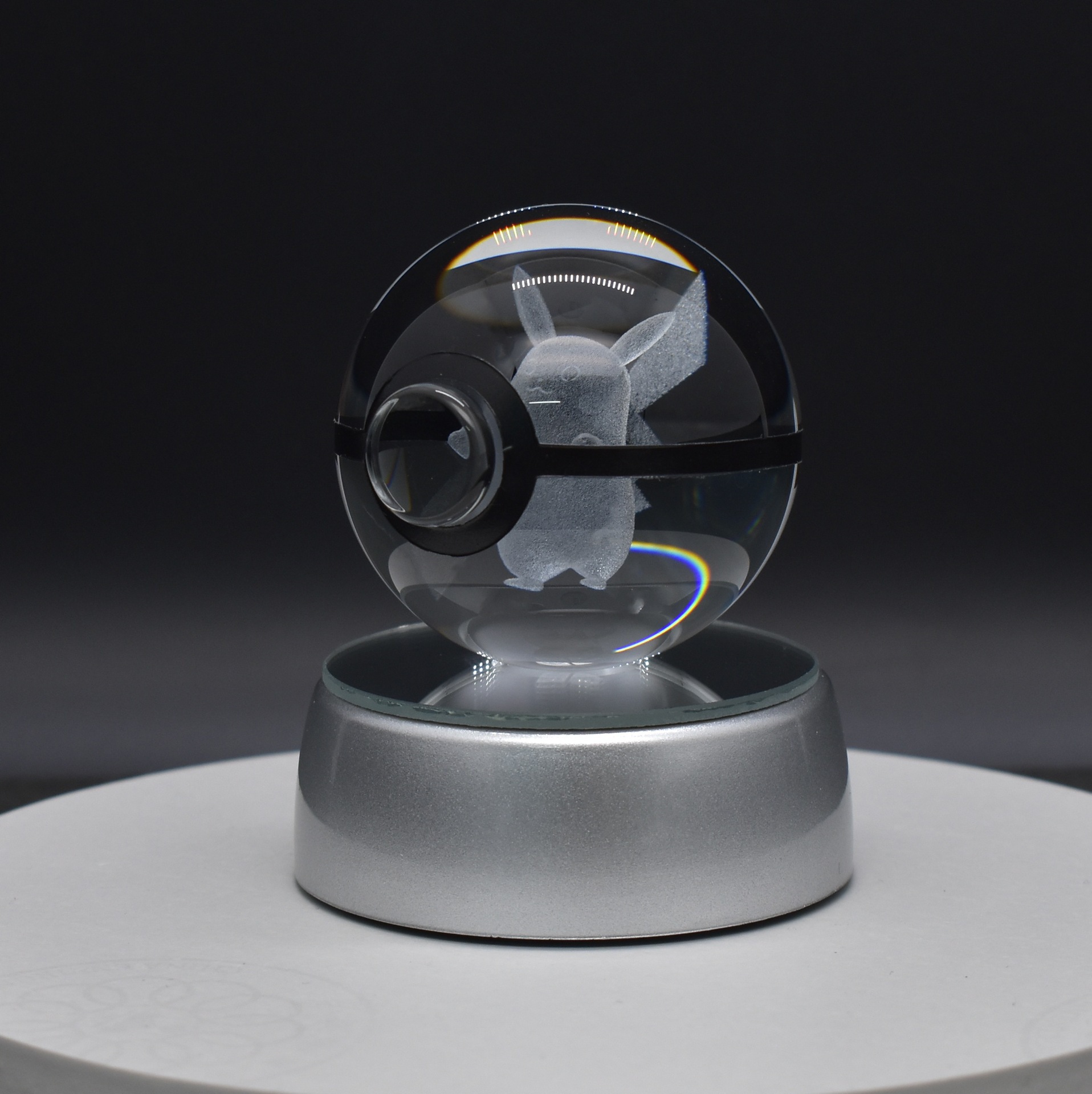 Pikachu colorful light base