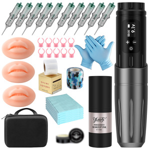 Kit de maquillage permanent Ybeauty, stylo à tatouer sans fil P3, machine à sourcils avec aiguilles et encre pour le dessin et l'ombrage - Product Image 2