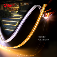 Iluminación LED Flexible para Decoración de Hoteles, PVC 13x7mm SMD5050 60 LEDs Blanco 12V-230V IP65 Ra90 Wi-Fi/