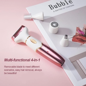 Depiladora Multifunción 4 en 1 con Disco Giratorio para el Cuidado Corporal Femenino, Depiladora y Afeitadora para Uso Doméstico - Product Image 5