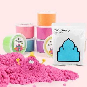 Oferta Especial: Kits de Juego de Arena Mágica DIY para Niños Unisex, Slime Artístico, Juguete Sensorial de Gelatina de Cristal Colorida, Similar a la Plastilina Suave para Arena Espacial - Product Image 2
