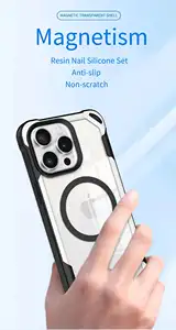 Super Shockproof Armor Magnetic Phone Case For IPhone 15 14 13 12 11 PRO MAX Super Shockproof Mobile Phone Case