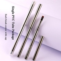 Kit d'outils professionnels OEM pour le nail art : Pinceaux de mélange pour liner, dégradé, plats et ronds, stylo de modelage pour gel, pour salon et DIY