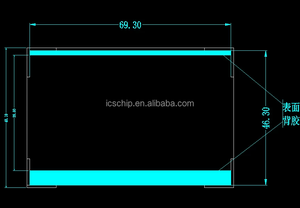 ไฟแบ็คไลท์ LCD พิเศษสำหรับจอแสดงผล LCD รุ่น LX-12864P1 และจอ LCD แบบเมทริกซ์แบ็คไลท์ดอทที่ใช้งานร่วมกันได้รุ่น LX-12864P พร้อมขั้วต่อสำหรับติดตั้ง - Product Image 2