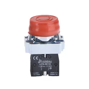 LAY5-BD42 push to start button cover pushbutton waterproof metal push button switch