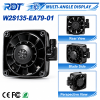 Ventilateur axial de refroidissement AC pour armoire de commande électrique W2S135-EA79-01 230V 172x150x38mm 45W 2800RPM pour ventilation de boîtier de commande