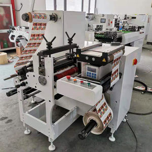 Automatische Hoge Snelheid Roterende Stansen Machine Kleine Dimensie Stansen Snijden Machine Met Servo Motor Aangedreven Voor Etiketten - Product Image 2
