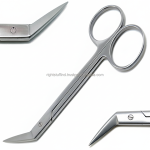 Kelly Angled Scissors 7" <b>Surgical</b> Orthodontics Dental <b>Instruments</b> 2019 Medical <b>Instruments</b> Excellent Quality - Product Image 1