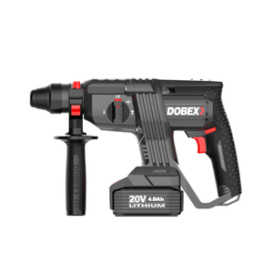 Dobex 20V 4.0Ah 리튬 배터리 무선 브러시리스 로타리 해머 고충격 DIY 건설 콘크리트 드릴링 철거 220V - Product Image 2