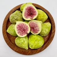 Zoete gevriesdroogde vijgen fruit- en groentesnacks - Gezonde Aziatische importzak |   Halfzachte textuur, kant-en-klaar, OU Kosher Halal