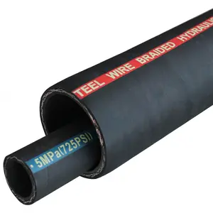 Hydraulic Hose R2 3/8100r12 Hydraulic Hoses1 2 3/8gates Hydraulic Hosehydraulic Braided Rubber Hosehydraulic Hose