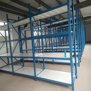 창고를위한 조정 가능한 사용자 정의 산업 모듈 창고 3/4/5 계층 가벼운 의무 저장 선반 - Product Image 1