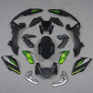 Kit de carénage de moto XXUN Ensemble de cadre de carrosserie en plastique ABS pour <span class=keywords><strong>Kawasaki</strong></span> <span class=keywords><strong>Z650</strong></span> Z 650 Z-650 2017 2018 <span class=keywords><strong>2019</strong></span> Accessoires - Product Image 2