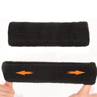 Bandeau en tissu éponge pour hommes et femmes avec logo imprimé personnalisé Bandeaux pour le football, le basket-ball, le yoga et le sport.