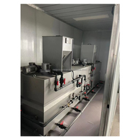 Système mobile de déshydratation des boues monté sur conteneur, presse à vis multi-disques et unité de dosage de polymère/pompes – Solution clé en main tout-en-un