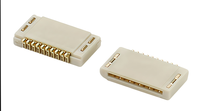 Conectores FFC FPC de 14 Posiciones F32R1A7H111014, Contactos de 0.50mm, Montaje en Superficie Inferior, Ángulo Recto, Alta Flexibilidad