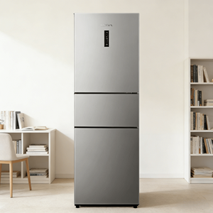 Refrigerador Doméstico Frestec de 210L, 220V, Sin Escarcha, Enfriado por Aire, <span class=keywords><strong>3</strong></span> Puertas, Ahorro de Energía, Bajo Nivel de Ruido, Electrodoméstico de Cocina - Product Image 1