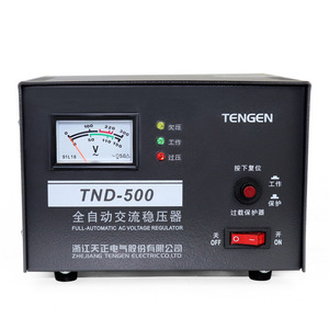 Régulateur de tension automatique Tengen Tnd-500 500VA monophasé 220V pour usage domestique - Product Image 2