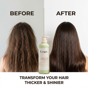 <span class=keywords><strong>Shampoo</strong></span> e Balsamo Biologico <span class=keywords><strong>Idratante</strong></span> Anti-Caduta con Acqua di Riso a Marchio Privato per Capelli Grassi - Product Image 3