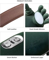 Masseur portable pour le cou et les épaules, appareil de massage électrique par pétrissage, utilisation à domicile ou au bureau, masseur corporel multifonction