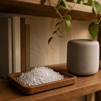 Résine thermoplastique MABS transparente à haute fluidité en sacs en papier de 25 kg, adaptée aux couvercles d'éclairage LED