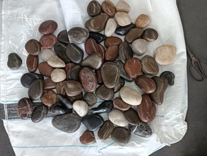 Cao-đánh bóng đá tự nhiên trang trí sỏi hỗn hợp Vòng <span class=keywords><strong>Cobble</strong></span> và đá trắng cung cấp cạnh tranh - Product Image 4