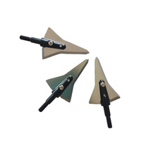 Pointe de flèche à tête large de 125 grains pour arc et arbalète, accessoires de chasse