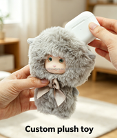 Jouets en peluche populaires à collectionner, modèles sac à main et canapé, porte-clés en peluche personnalisables sans minimum de commande avec emballage boîte surprise