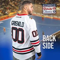GHOSTWEAR Griswold # Maillot de hockey sur glace 00 Movie avec lettres et numéros brodés, grande taille, 100 % polyester, vêtements de hockey sur glace S-5XL