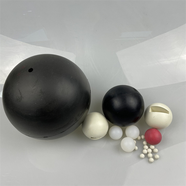 Custom Anti Vibration Damping Vibration Screen Rubber Sifting Ball Soft Rubber Silicone Ball with Hole Hollow
