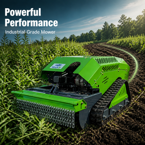 Tagliaerba Industriale Multifunzione Telecomandato, Trituratore d'Erba Cingolato Semovente, <span class=keywords><strong>Decespugliatore</strong></span> per Frutteti ad Uso Agricolo - Product Image 6